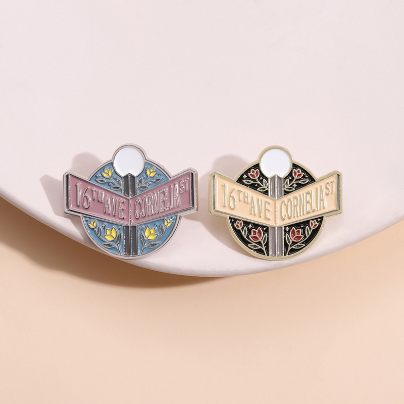 Cartoon Style Letter Alloy Plating Unisex Brooches display picture 8