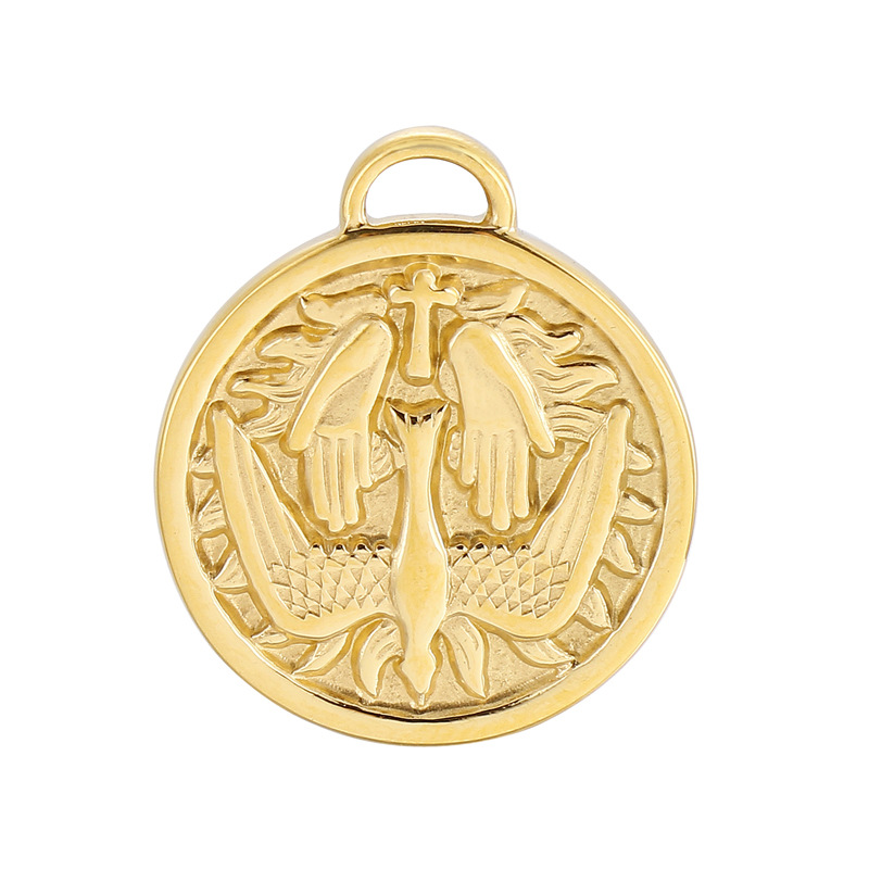 18K Gold Plated Pendant display picture 6