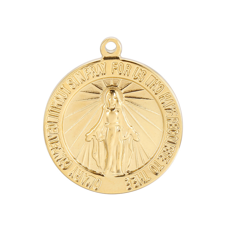 18K Gold Plated Pendant display picture 8