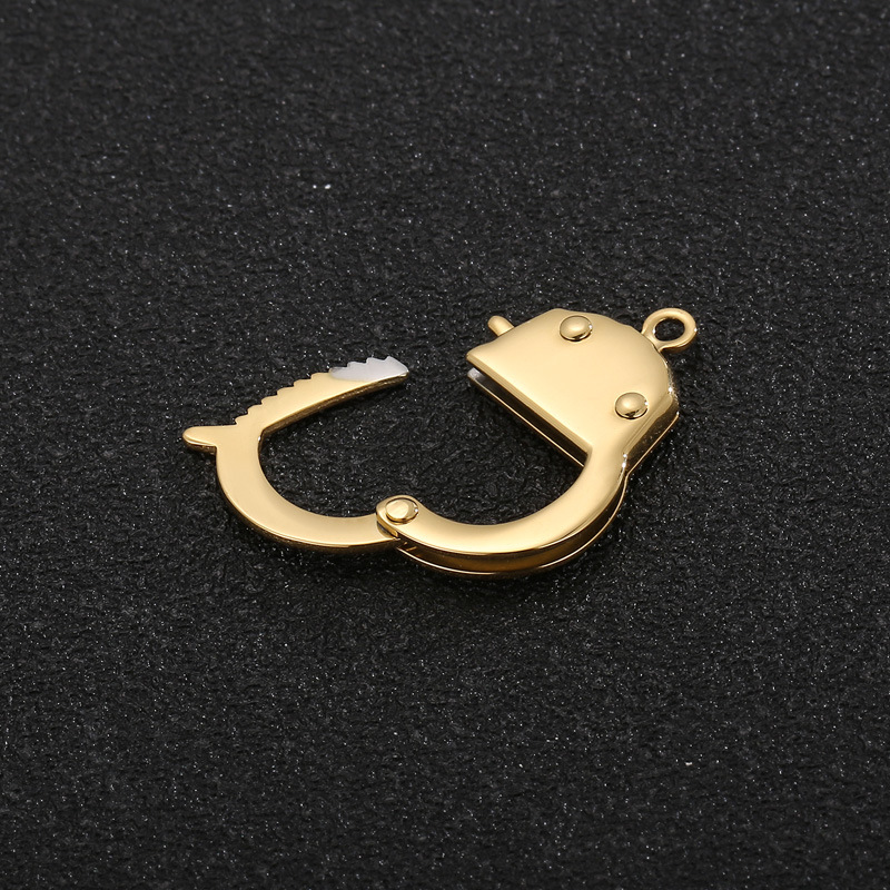 1 Piece Stainless Steel 18K Gold Plated Solid Color display picture 4
