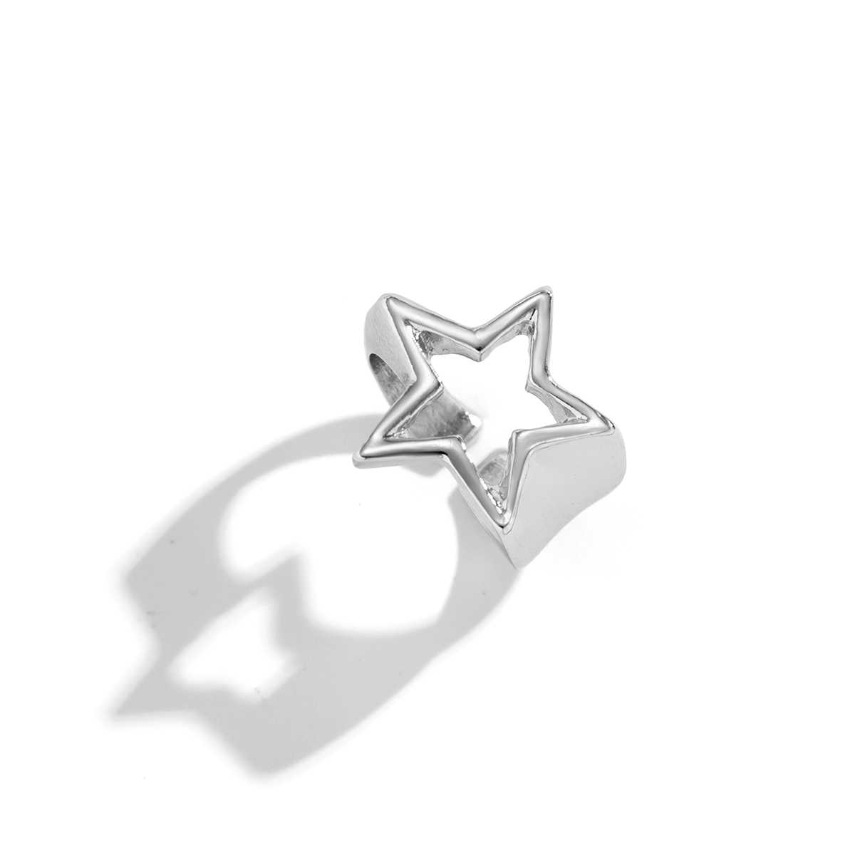 Simple Style Classic Style Star Alloy Hollow Out Women's Rings display picture 4