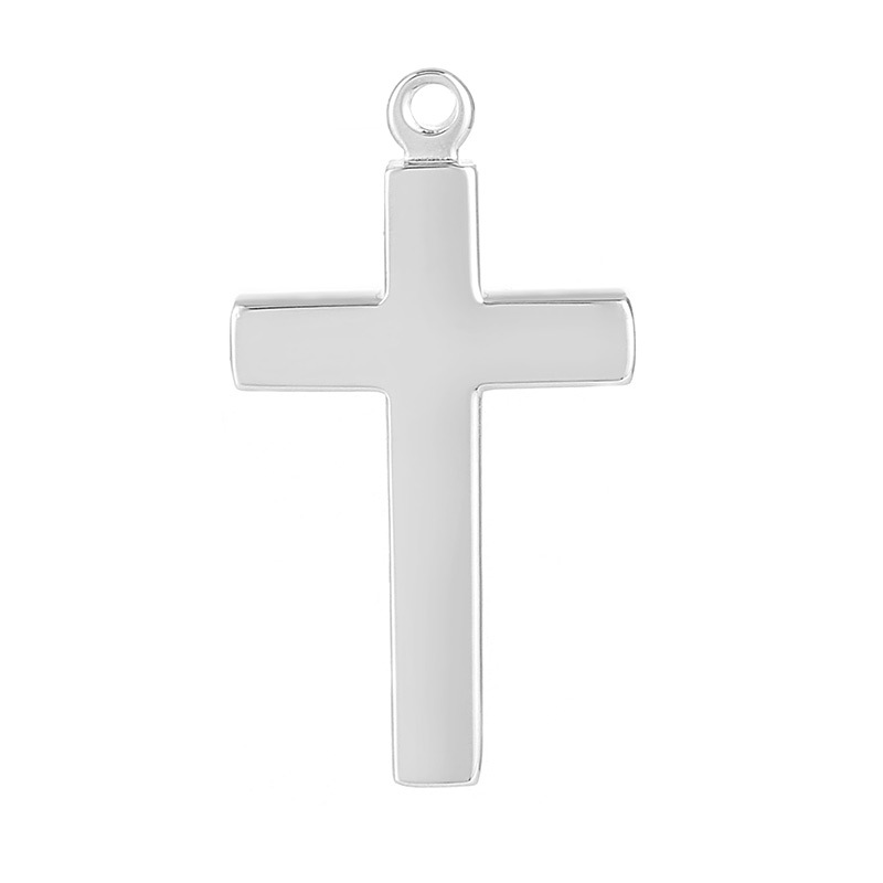 1 Piece Stainless Steel 18K Gold Plated Cross display picture 7