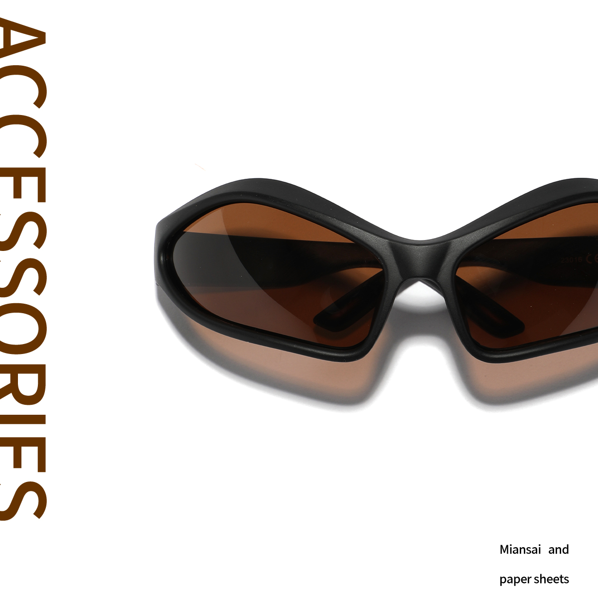 Y2k Retro Punk Solid Color Pc Special-shaped Mirror Full Frame Men's Sunglasses display picture 1