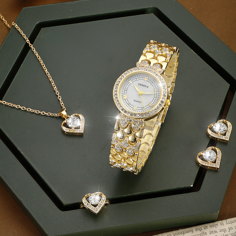Casual Forma De Corazón Hebilla Cuarzo Relojes De Mujer display picture 3