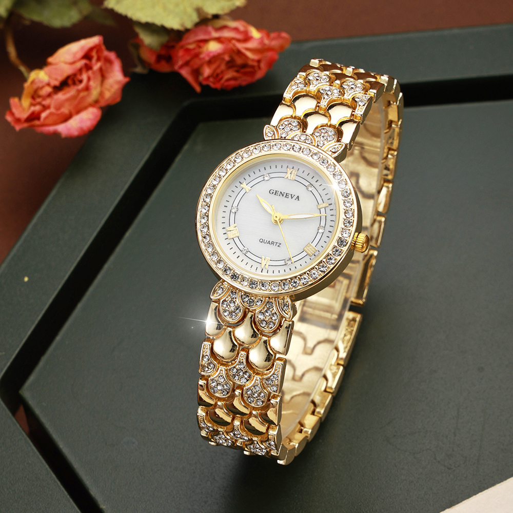 Casual Heart Shape Buckle Quartz Women's Watches display picture 5