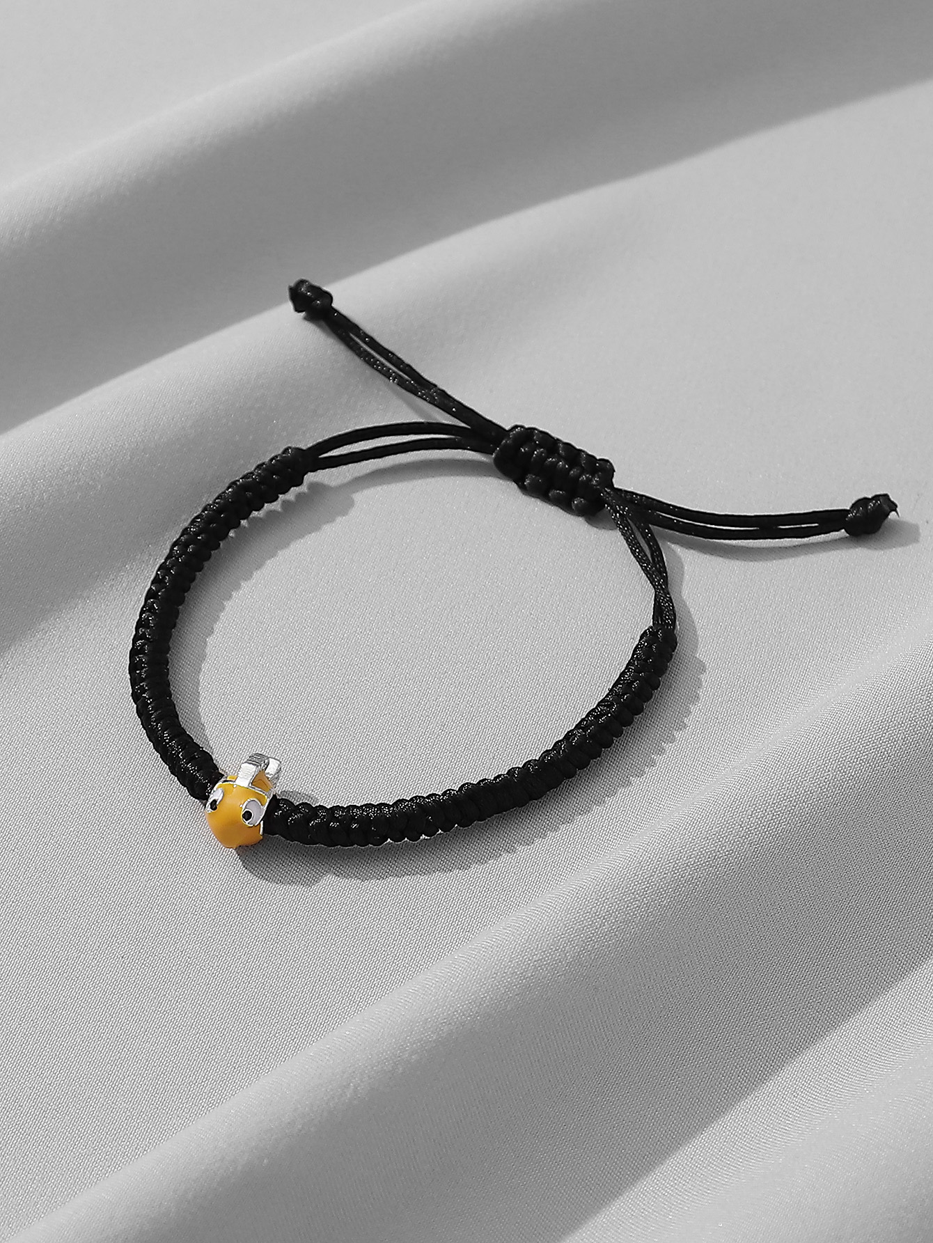 Casual Cute Funny Fish Synthetic Fibre Alloy Knitting Enamel Couple Drawstring Bracelets display picture 8