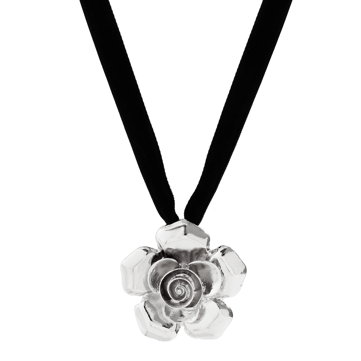 Rétro Fleur Alliage Flanelle Irrégulière Tridimensionnel Femmes Pendentif display picture 4