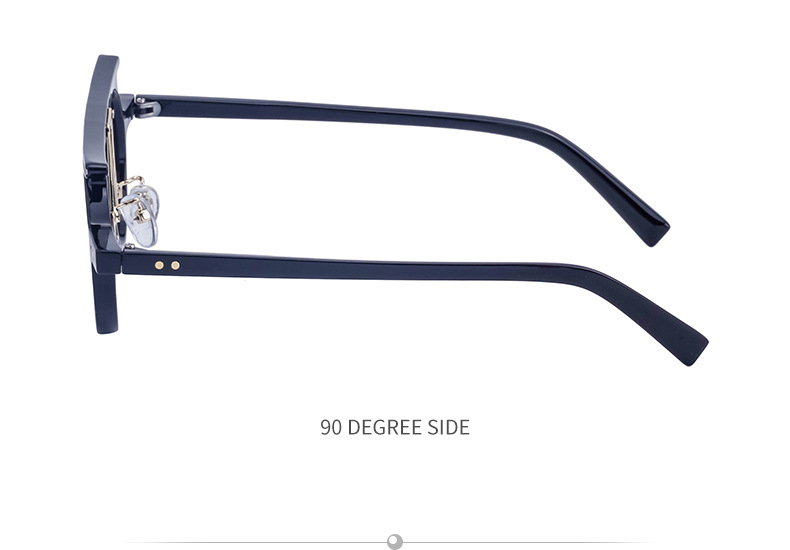 Einfacher Stil Einfarbig Pc Runder Rahmen Vollbild Männer Sonnenbrille display picture 8