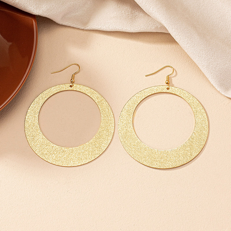 1 Pair Hip-hop Exaggerated Geometric Plating Alloy Drop Earrings display picture 9