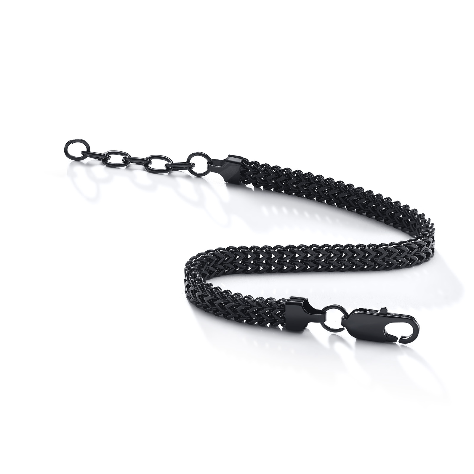 Simple Style Solid Color 304 Stainless Steel Plating Men's Bracelets display picture 3