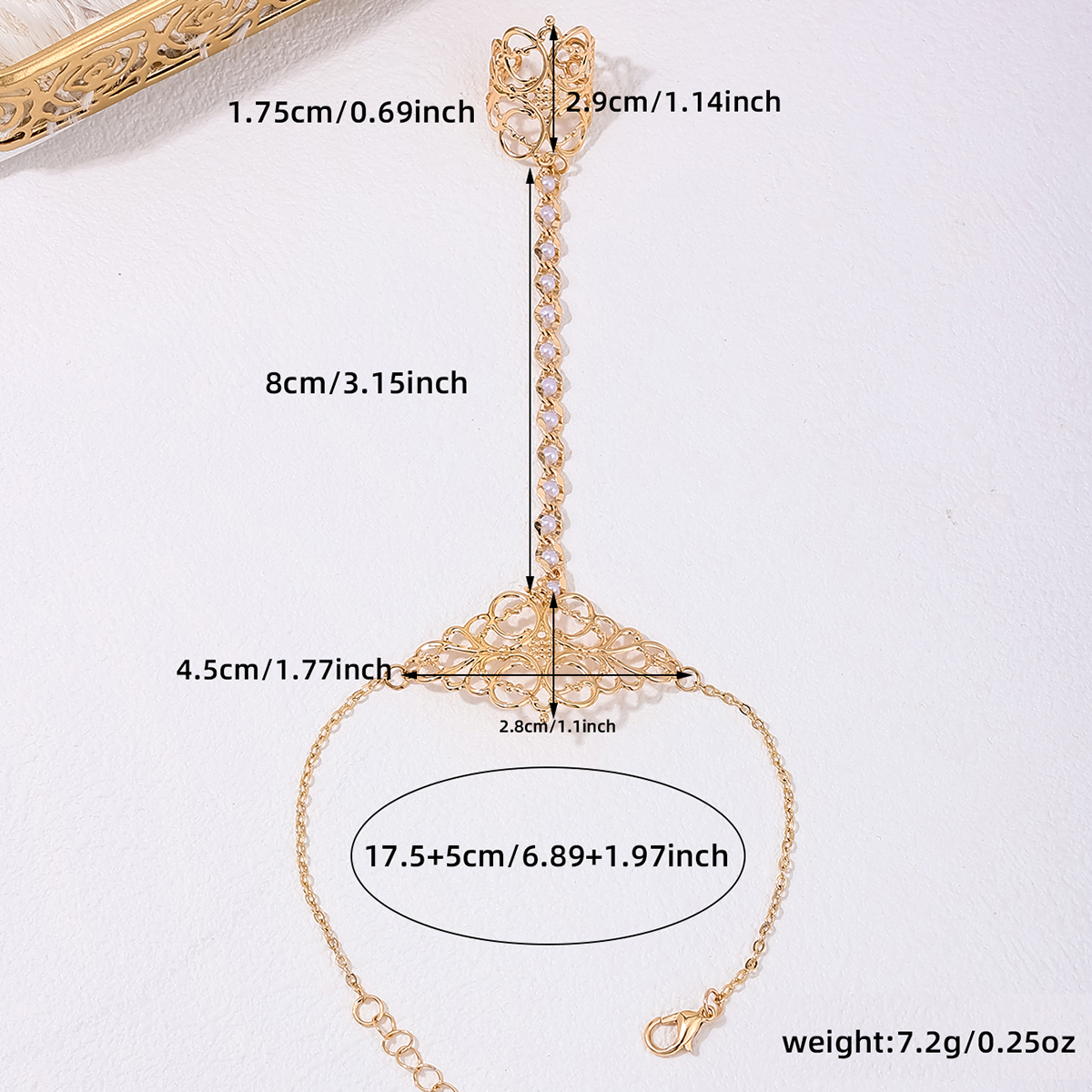 Exaggerated Bohemian Classic Style Solid Color Alloy Women's Bracelets display picture 5