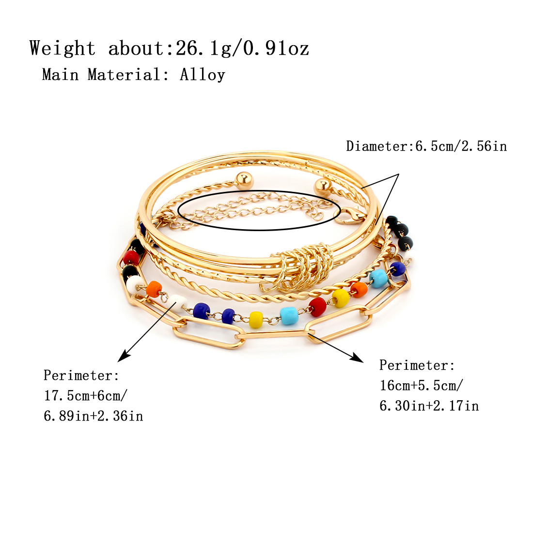 Ig Style Retro Geometric Alloy Plating Women's Bracelets Bangle display picture 1