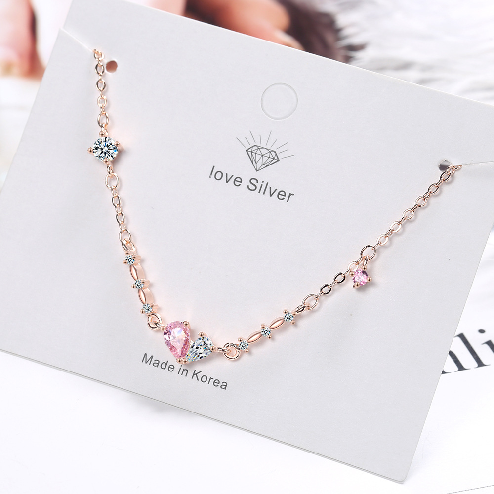 Ig Style Heart Shape Copper Bracelets display picture 6