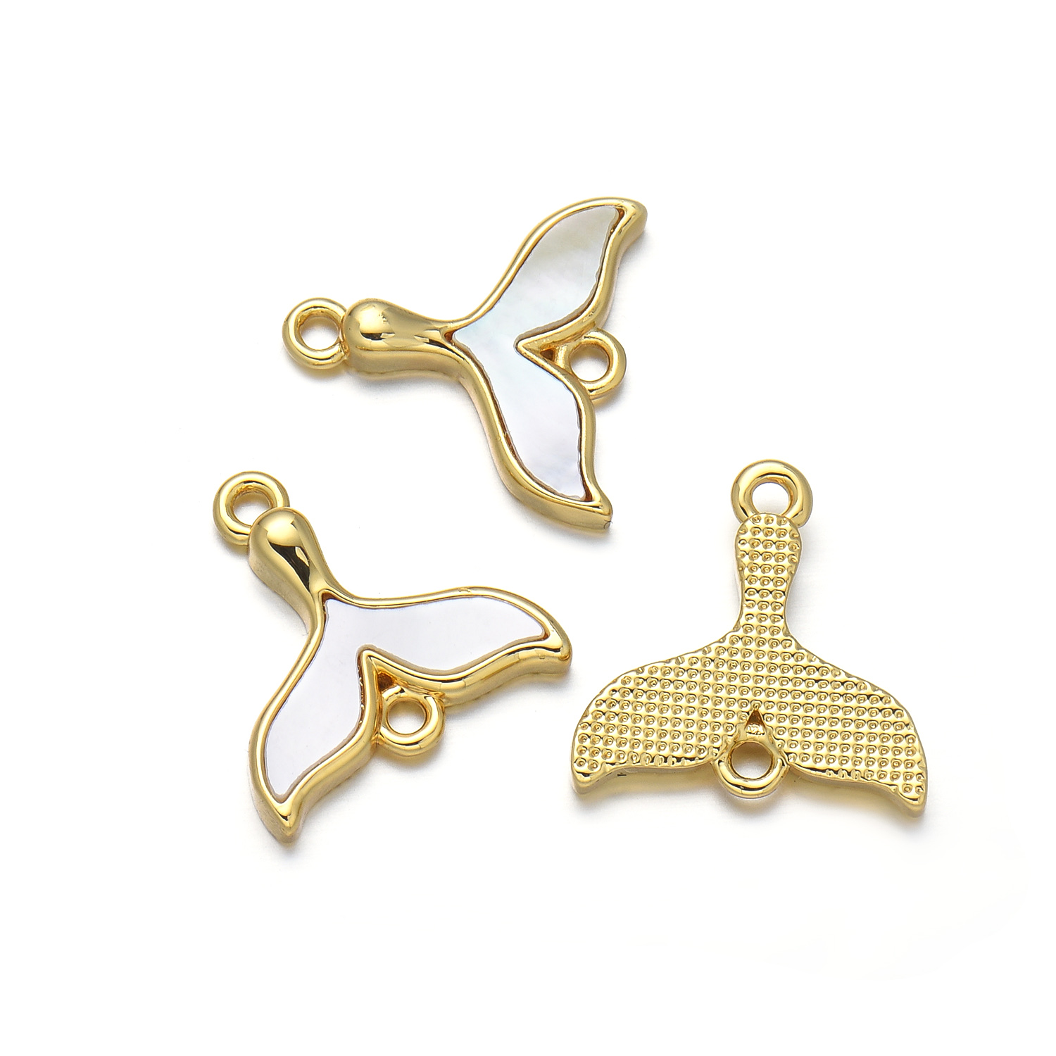 Ig Style Star Moon Fish Tail Copper Plating 18k Gold Plated Charms display picture 7