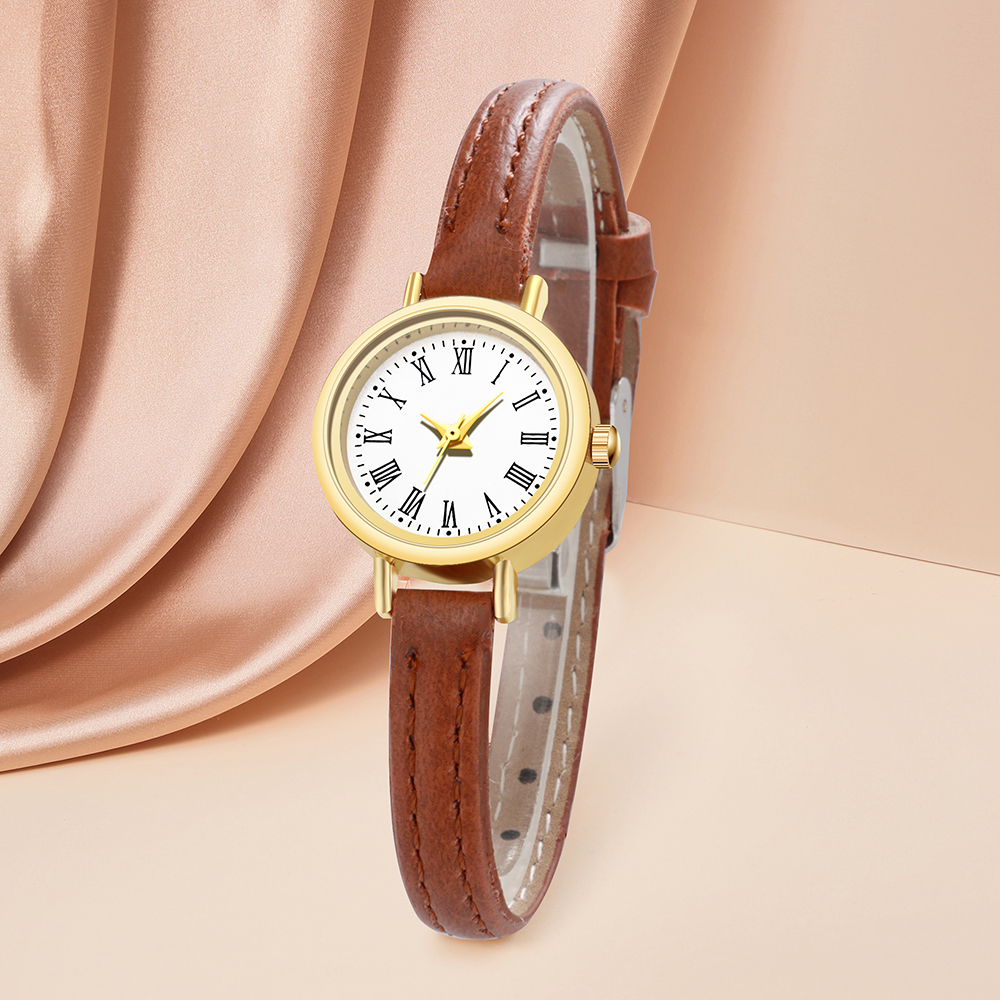 Casual Color Sólido Hebilla Cuarzo Relojes De Mujer display picture 11