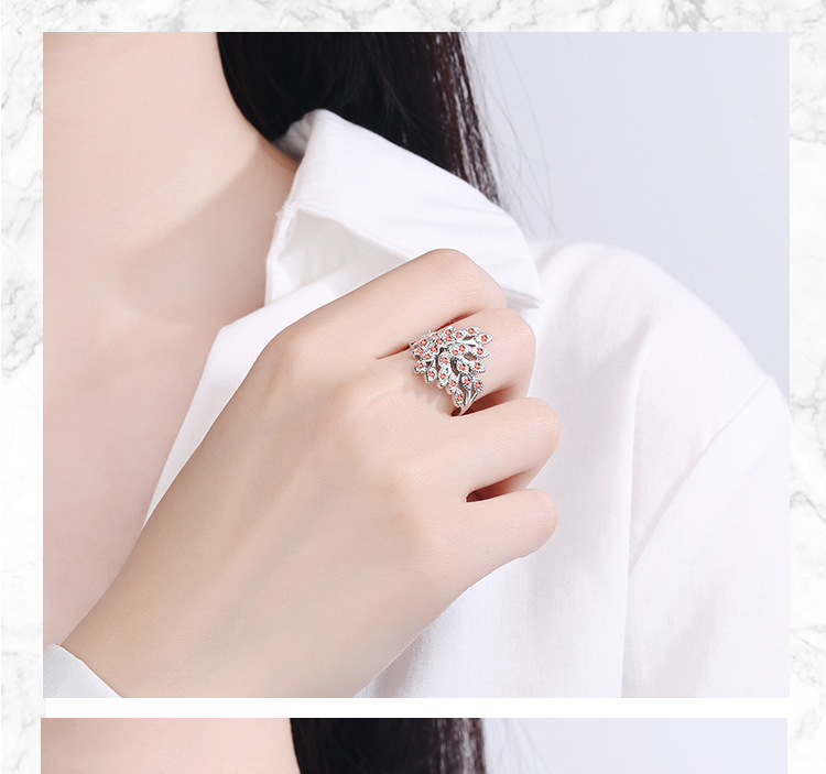 Classic Style Solid Color Copper Inlay Zircon Open Rings display picture 1