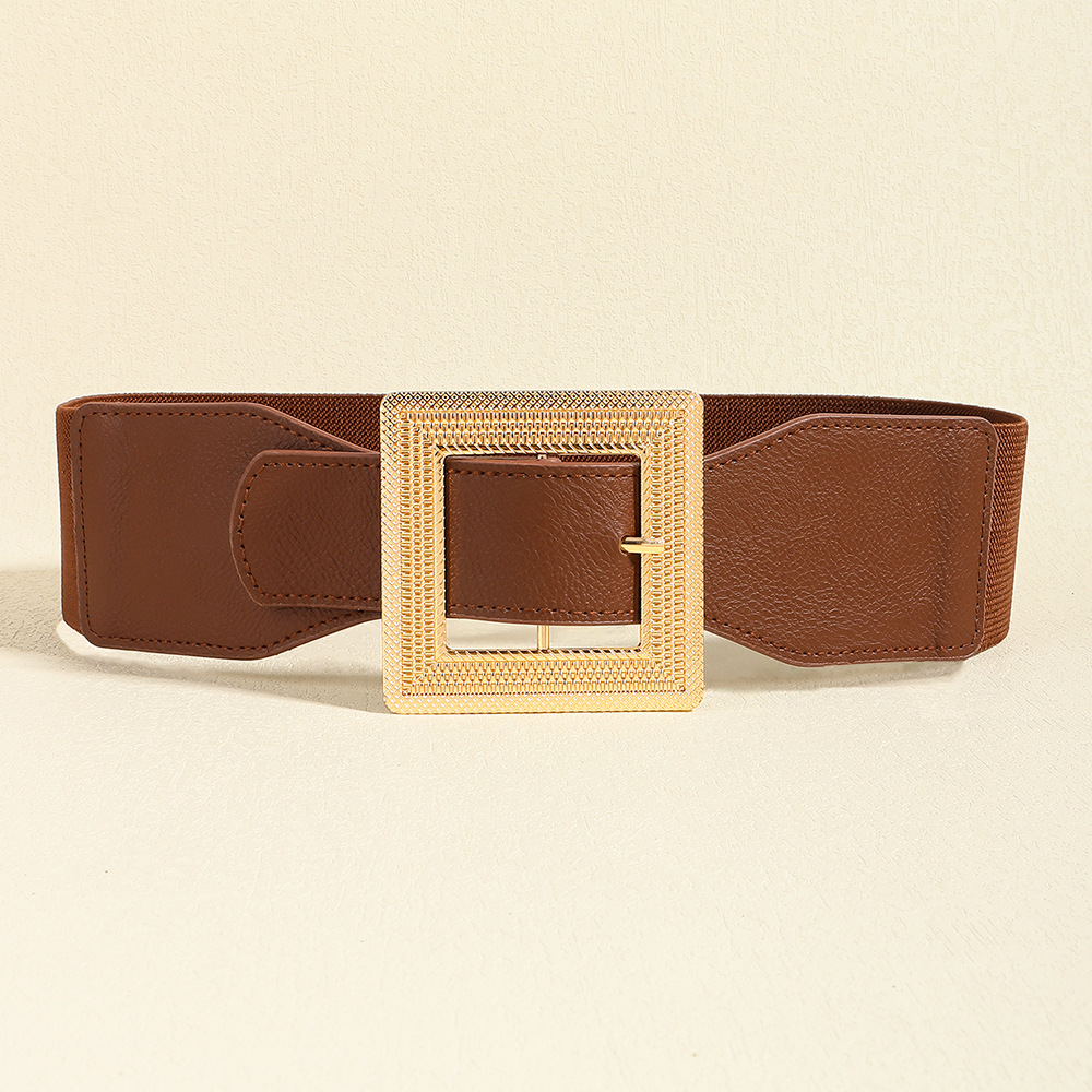 Fashion Square Pu Leather Women's Leather Belts display picture 1
