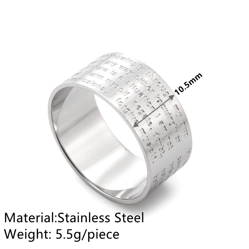 Steel Simple Style Classic Style C Shape Rings Bracelets display picture 3