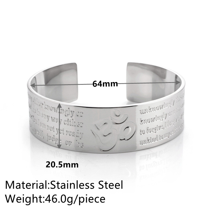 Steel Simple Style Classic Style C Shape Rings Bracelets display picture 1