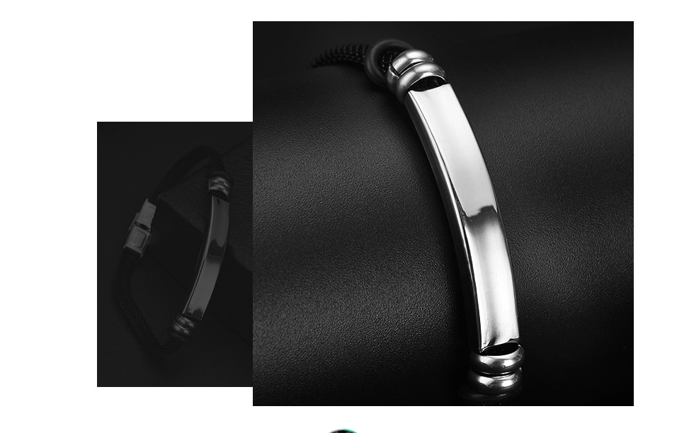 1 Piece Original Design Solid Color Stainless Steel Couple Bangle display picture 1