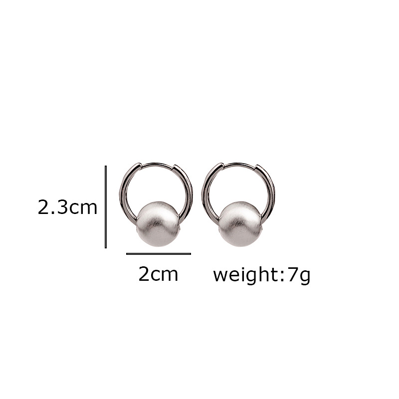 1 Pair Fashion Round Alloy Plating Artificial Pearls Women's Earrings display picture 2