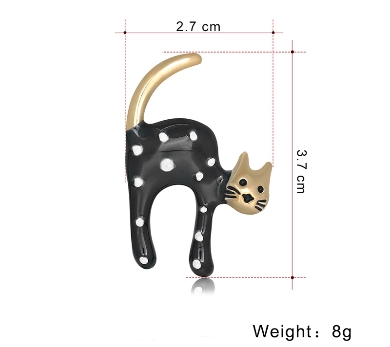 Fashion Cat Alloy Unisex Brooches display picture 1