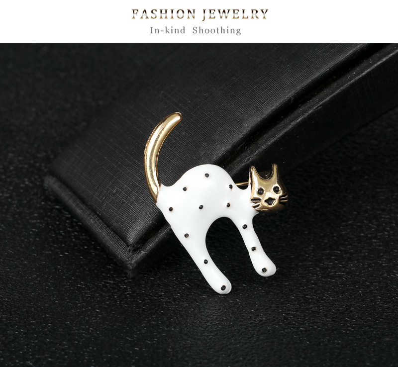 Fashion Cat Alloy Unisex Brooches display picture 7