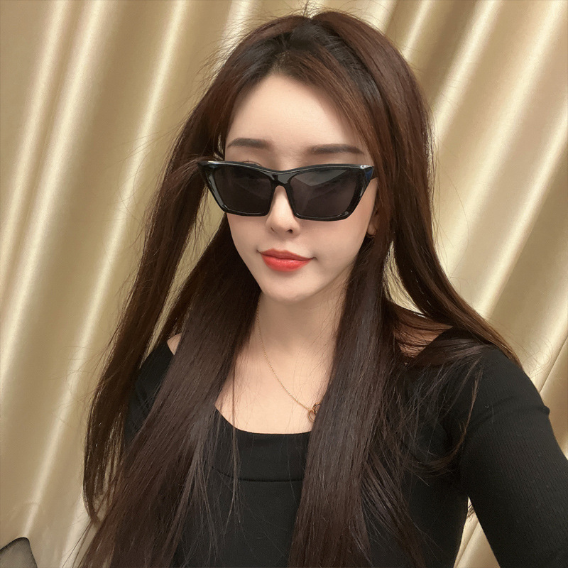 Fashion Leopard Pc Uv400 Resin Cat Eye Patchwork Full Frame Women's Sunglasses display picture 6