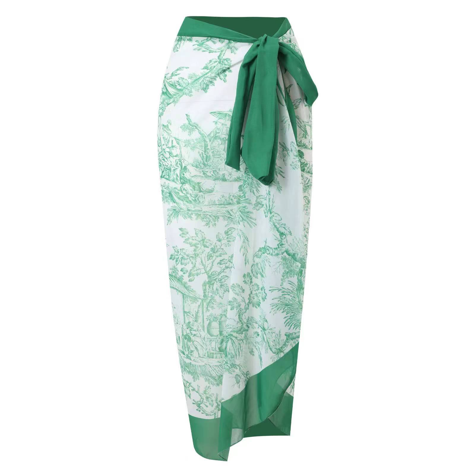 Women's Fashion Plant Polyester One Pieces 1 Piece display picture 8