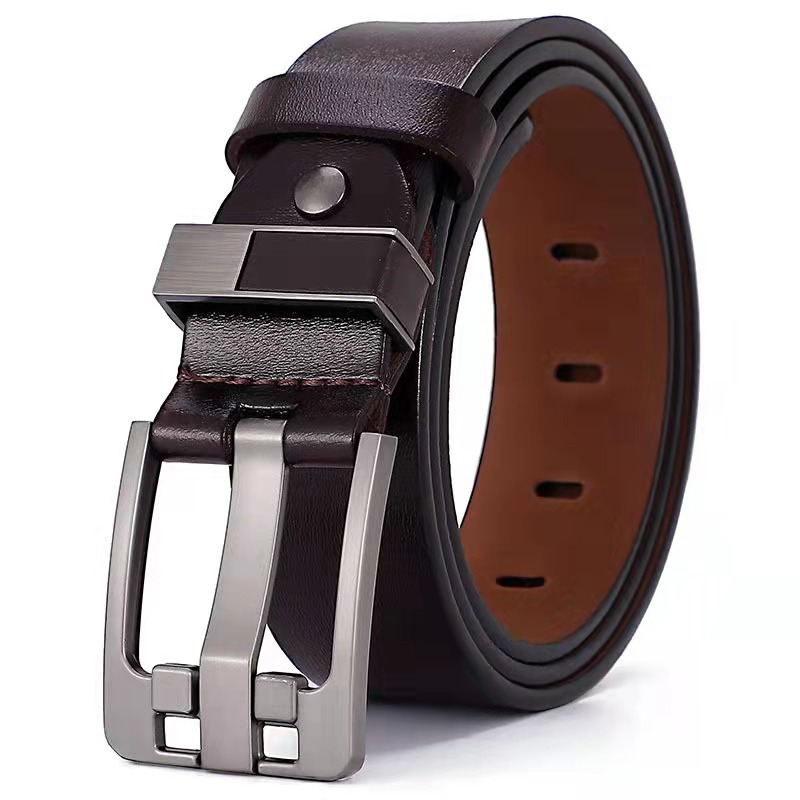 Simple Style Solid Color Alloy Leather Leather Belts display picture 2