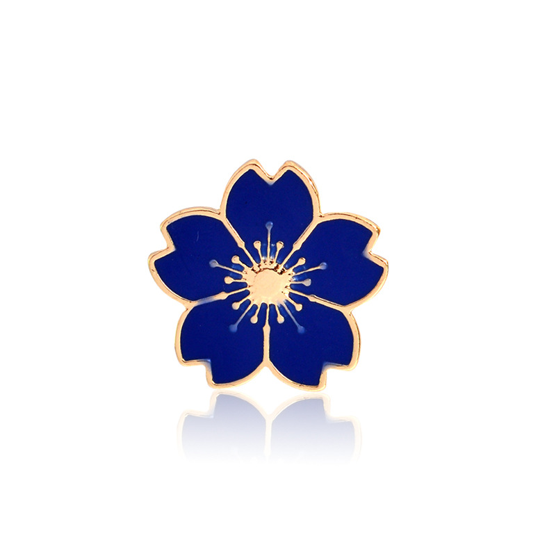Fashion Flower Alloy Enamel Stoving Varnish Women's Brooches display picture 4