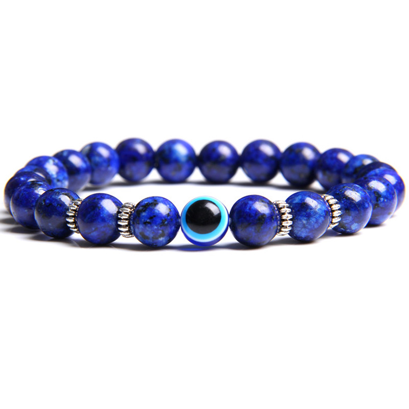 1 Piece Fashion Devil's Eye Beaded Unisex Bracelets display picture 7