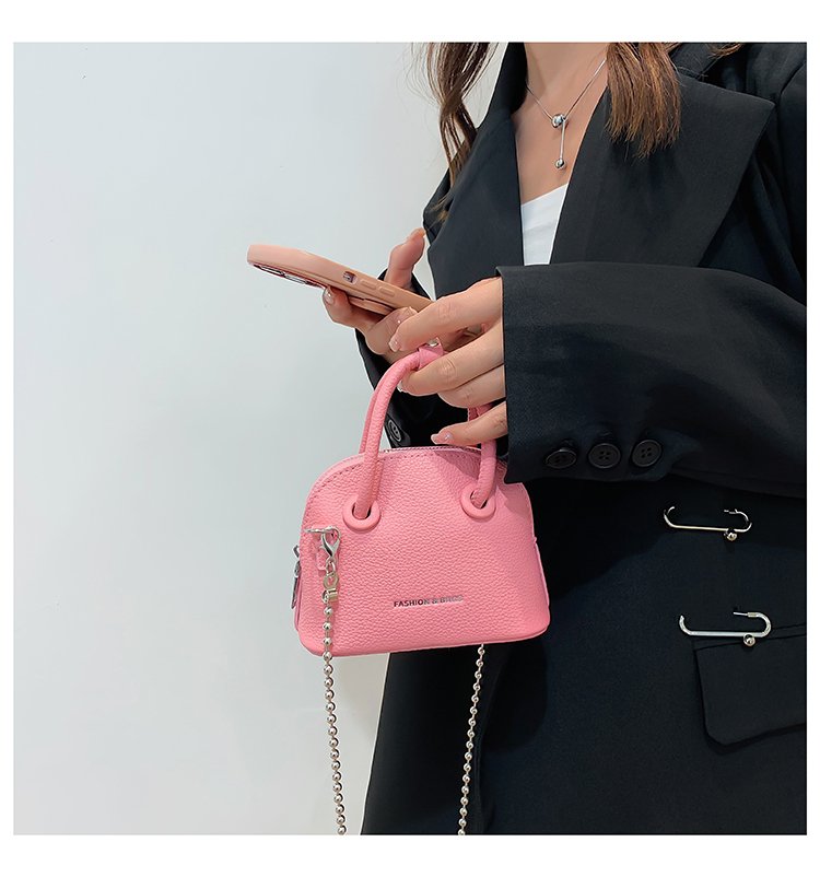 Women's All Seasons Pu Leather Fashion Shoulder Bag Handbag Dome Bag display picture 1