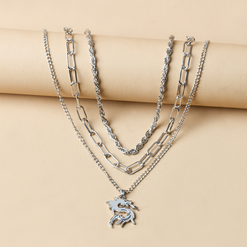 1 Piece Fashion Snake Butterfly Alloy Pearl Inlay Artificial Diamond Women's Pendant Necklace display picture 10