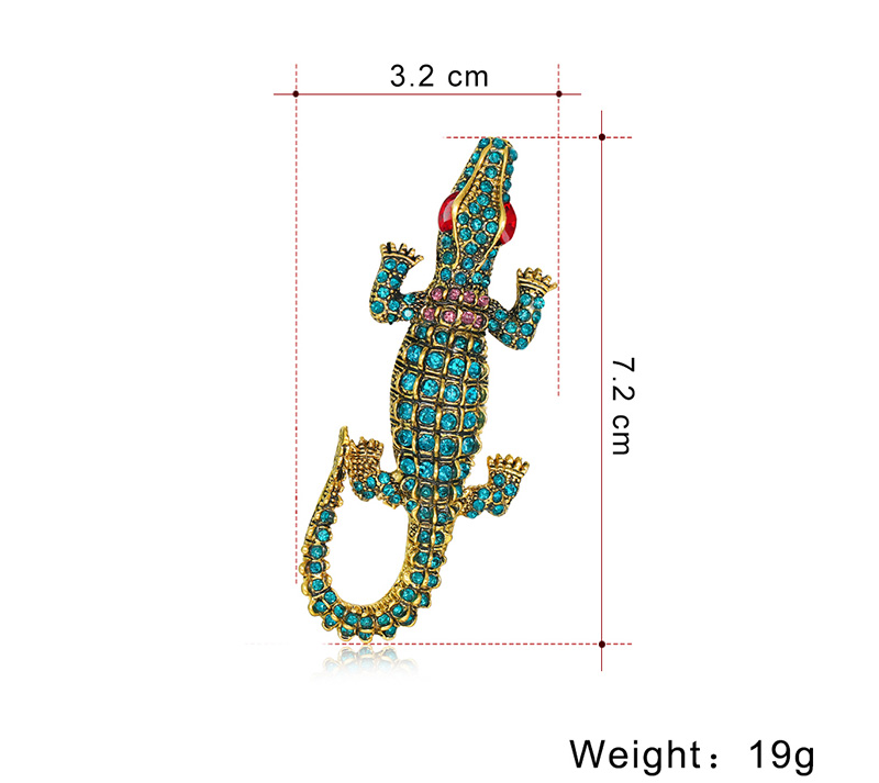 Fashion Animal Alloy Inlay Artificial Diamond Unisex Brooches display picture 1