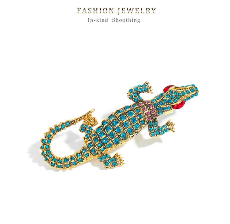 Fashion Animal Alloy Inlay Artificial Diamond Unisex Brooches display picture 8