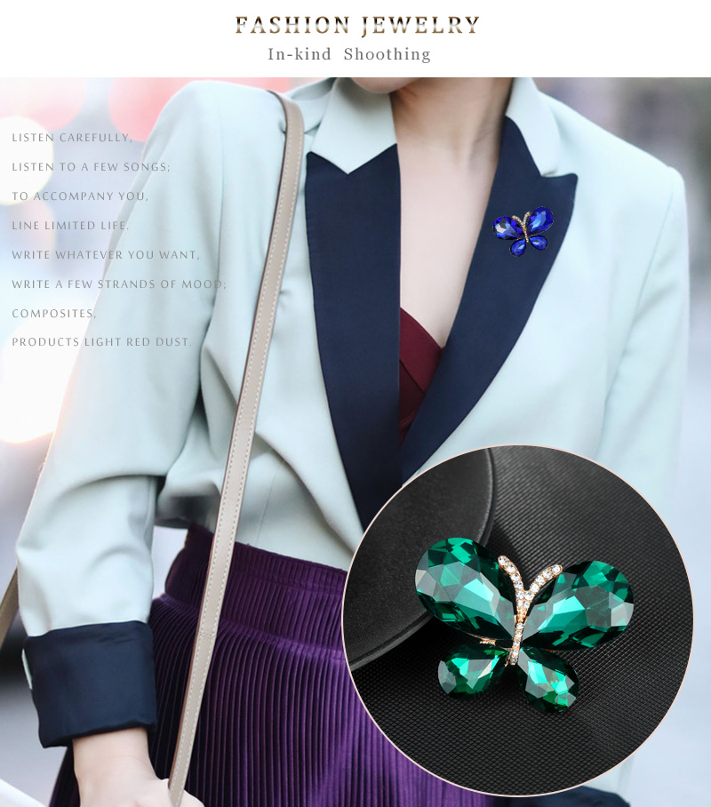 Fashion Butterfly Alloy Plating Unisex Brooches display picture 9