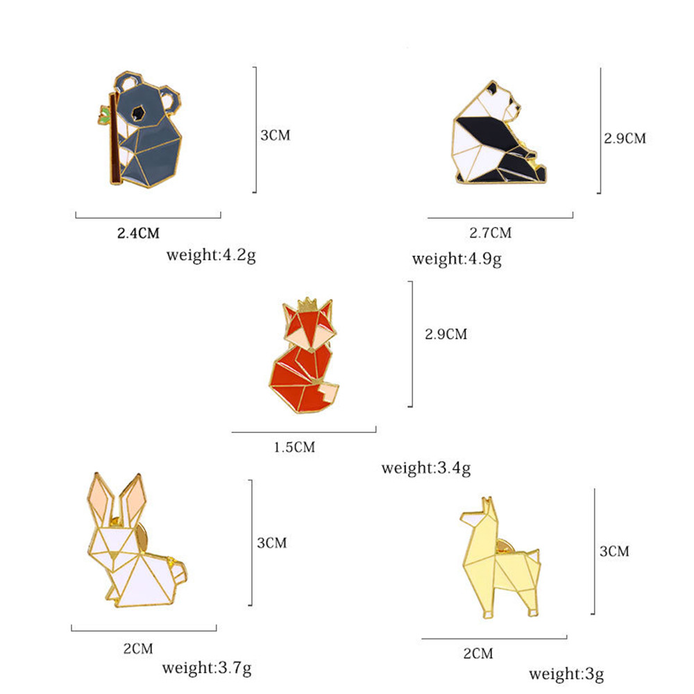 Cute Penguin Rabbit Dolphin Alloy Enamel Kid's Brooches display picture 3