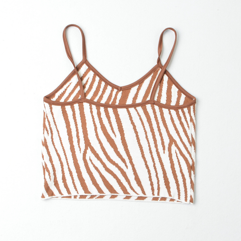 Women's Camisole Tank Tops Sexy Zebra display picture 6