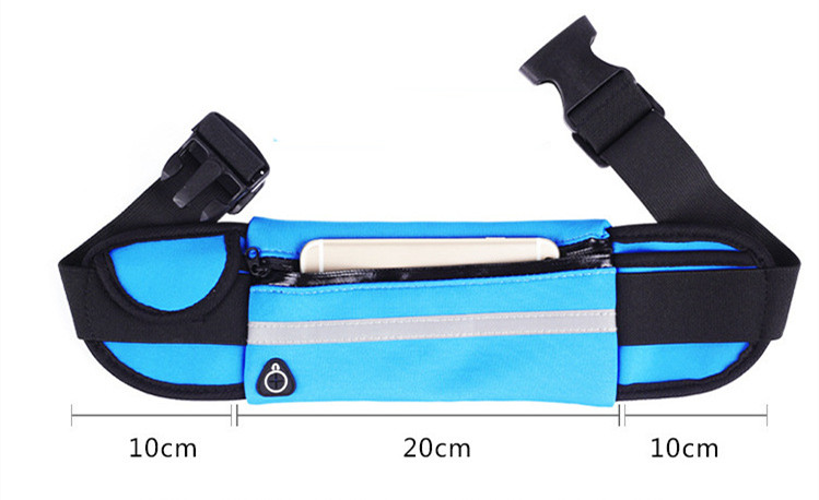 Women's Sports Geometric Oxford Cloth Waist Bags display picture 1