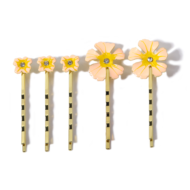 Sweet Flower Alloy Hair Clip display picture 3