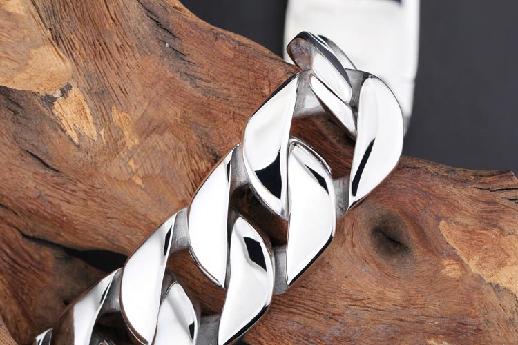 Fashion Geometric Titanium Steel Plating Bracelets 1 Piece display picture 5