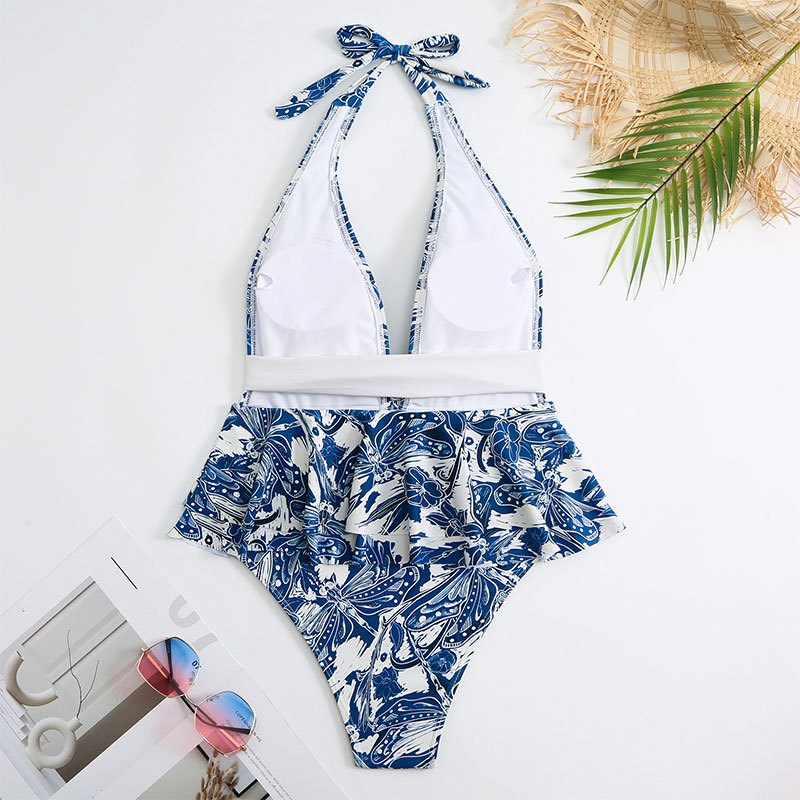 Women's Beach Ditsy Floral 2 Piece Set One Piece display picture 3