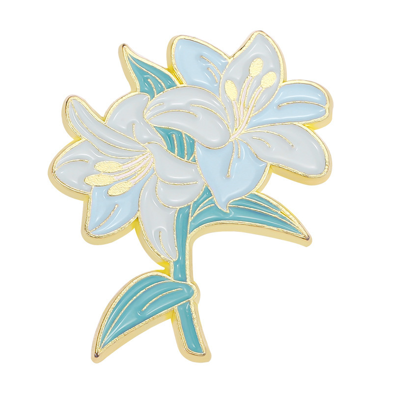 Fashion Flower Alloy Enamel Stoving Varnish Women's Brooches display picture 34