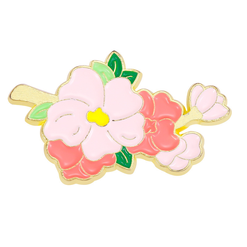 Fashion Flower Alloy Enamel Stoving Varnish Women's Brooches display picture 39