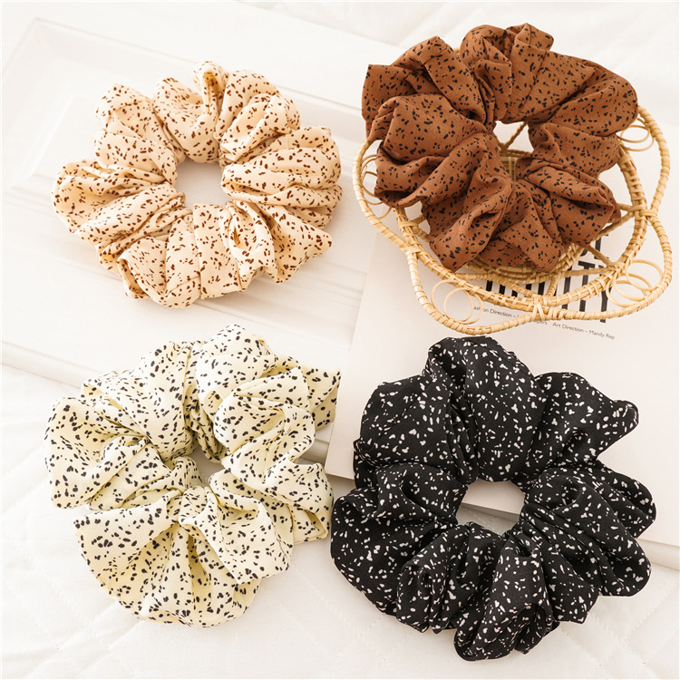 Fashion Polka Dots Cloth Hair Tie 1 Piece display picture 5
