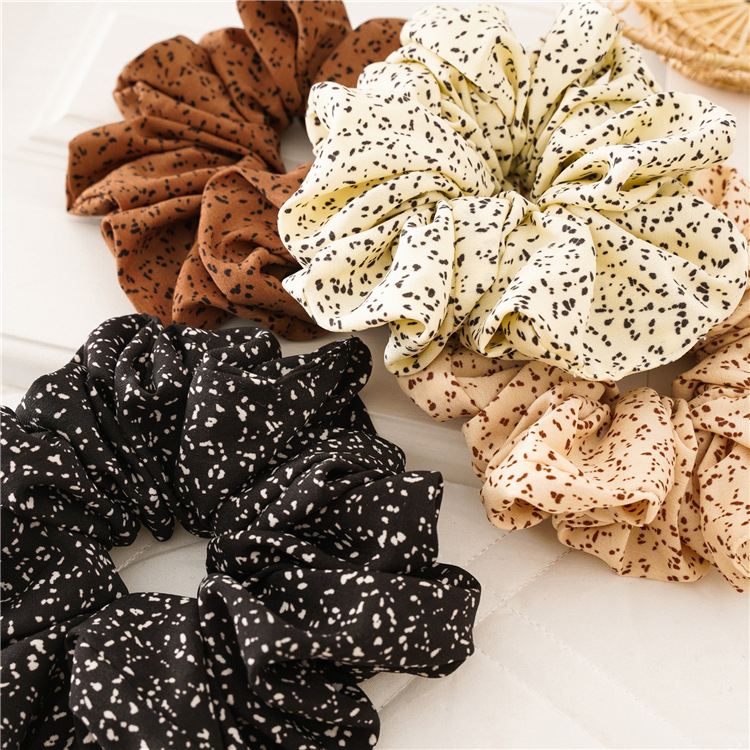 Fashion Polka Dots Cloth Hair Tie 1 Piece display picture 7