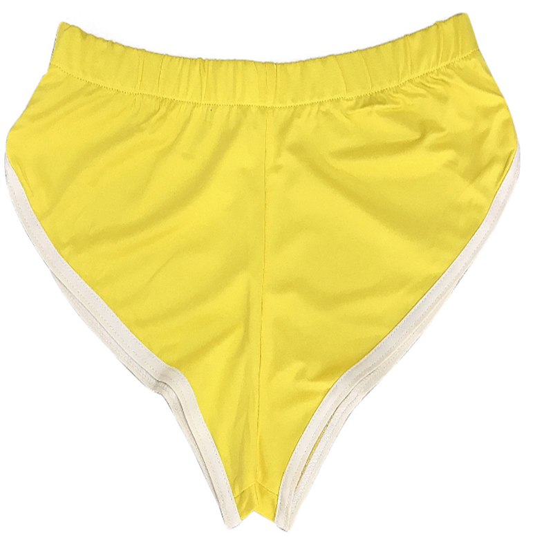 Women's Sexy Color Block Polyester Active Bottoms Shorts display picture 4