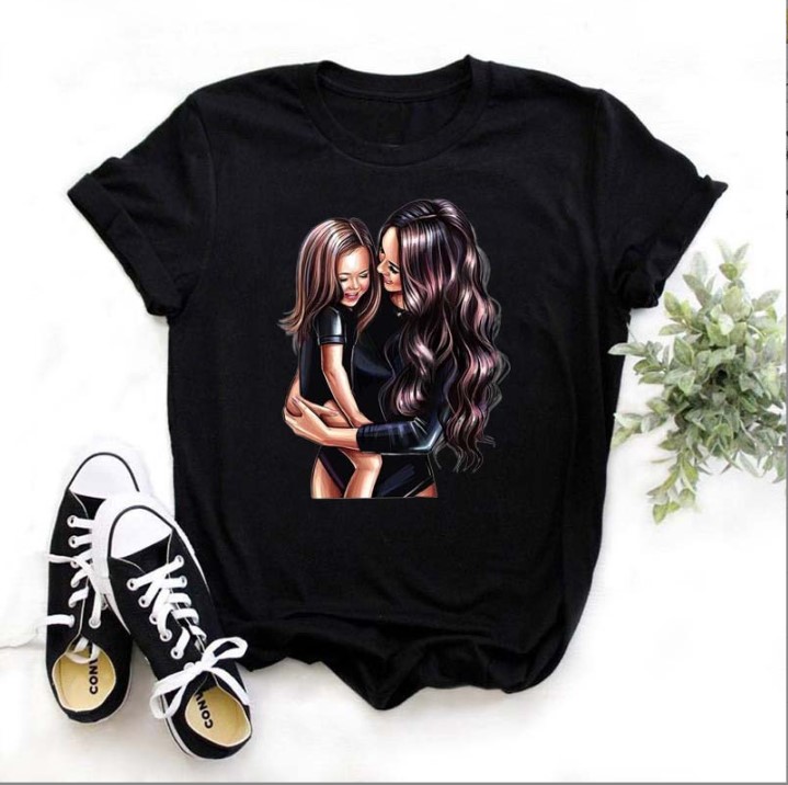 Women's T-shirt Short Sleeve T-shirts Printing Vintage Style Human Letter Bear display picture 3