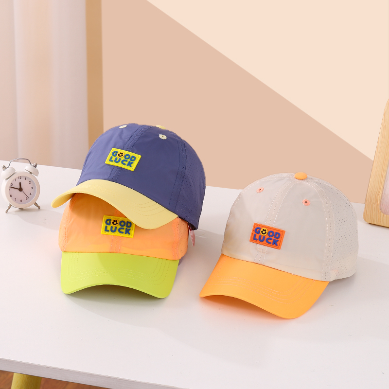 Children Unisex Casual Cute Letter Patchwork Baseball Cap display picture 4